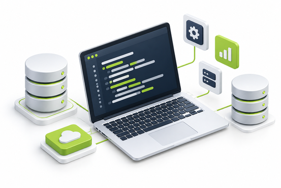 Illustration d’une plateforme de déploiement d’applications web