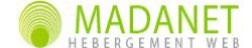 MADANET — Hébergement web